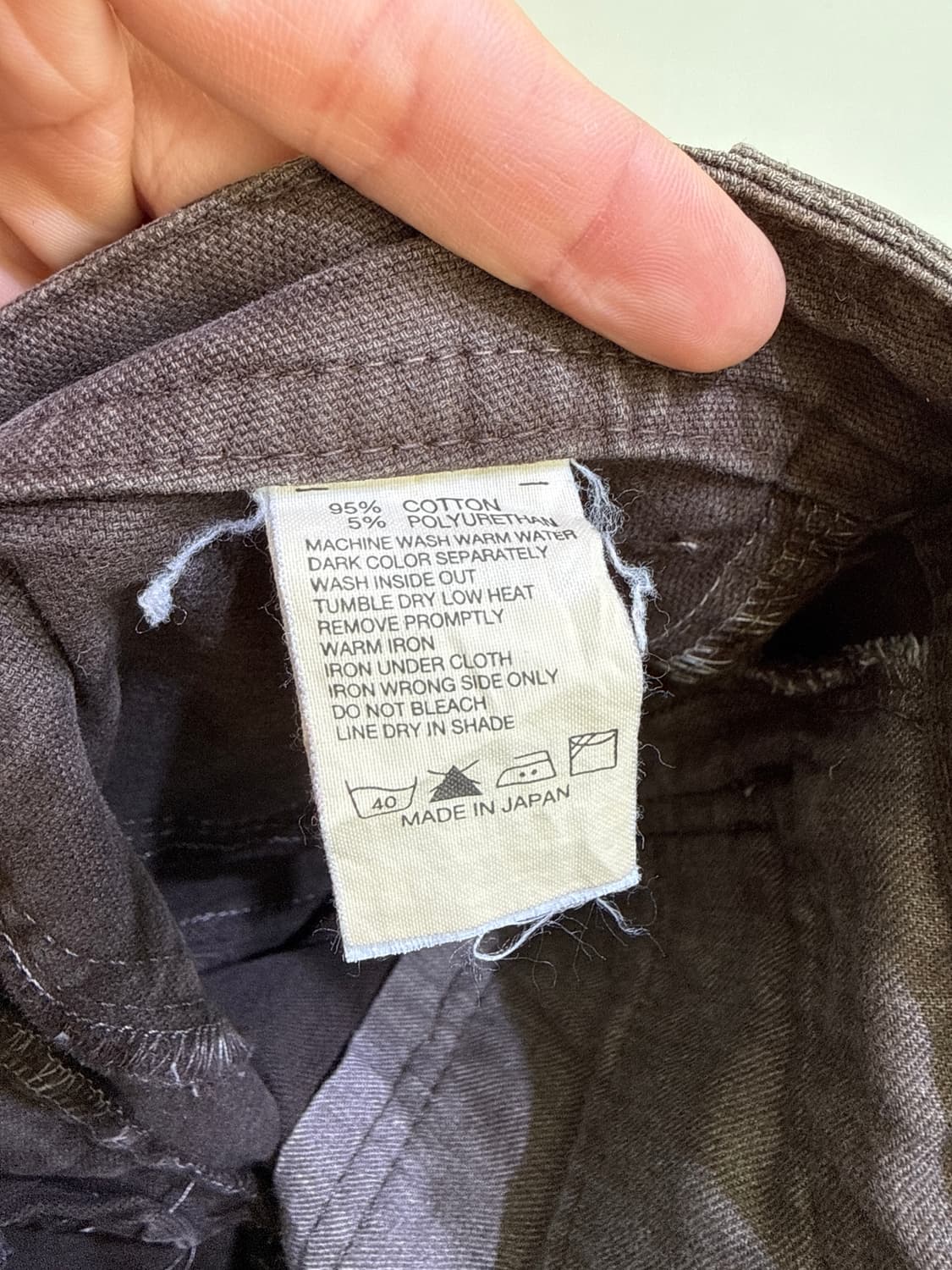 빈티지 WOW (Made in Japan) 카고 부츠컷 팬츠 상품이미지7
