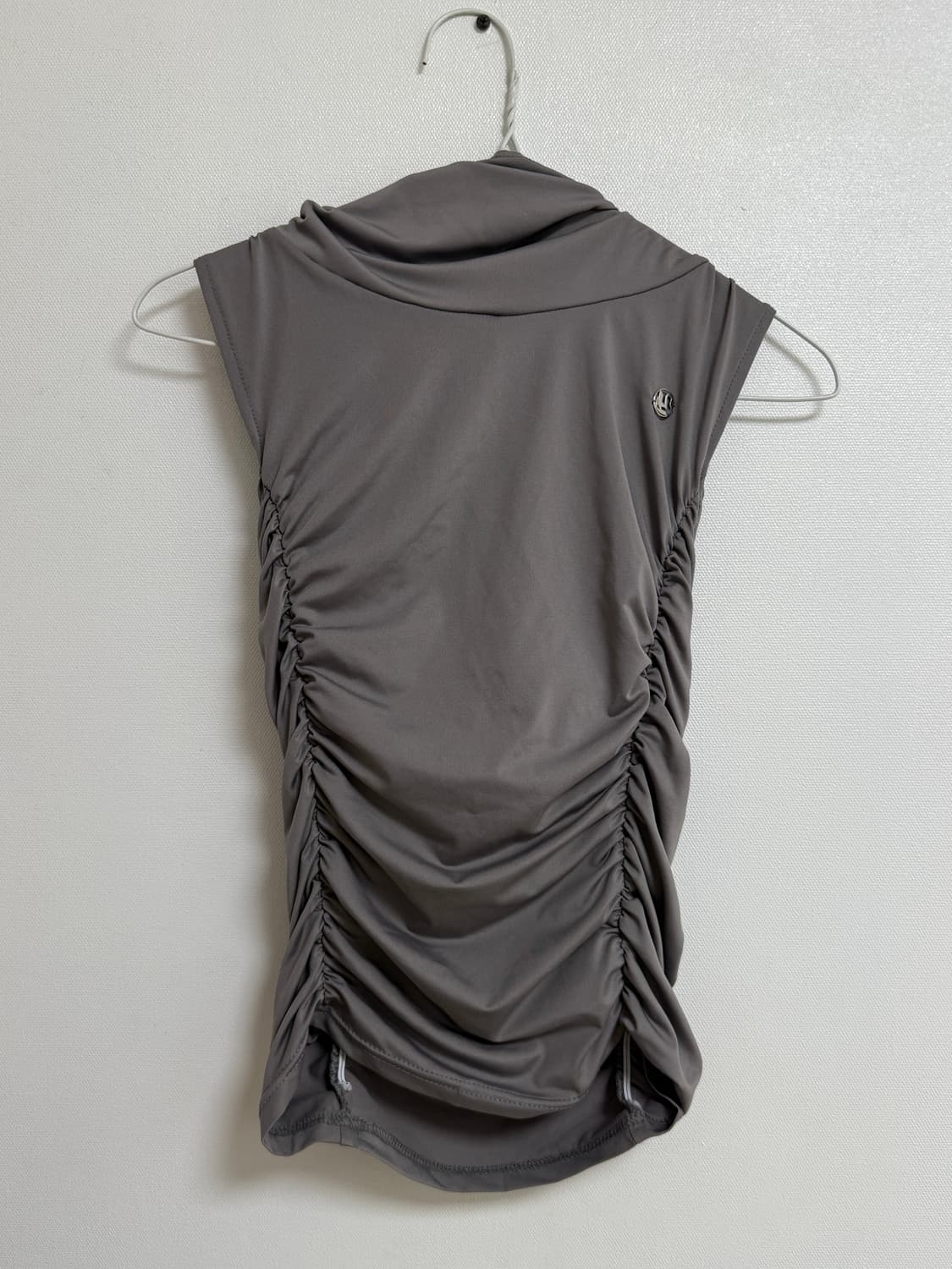 플레어업 Hooded High Neck Sleeveless gray 상품이미지2