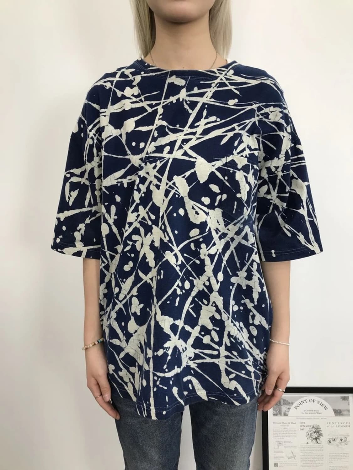 United Athle Paint Splatter Graphic Tee 상품이미지2