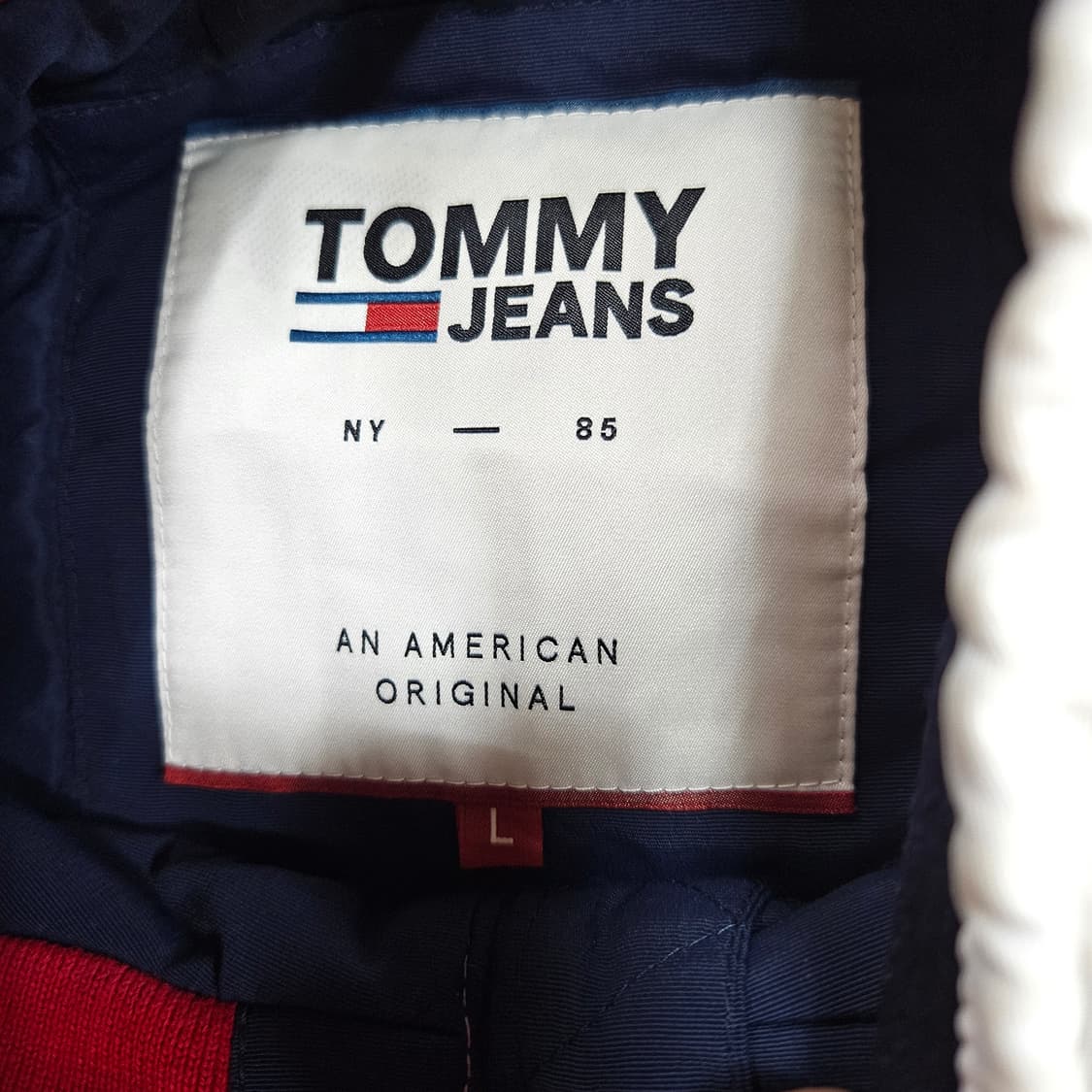 타미힐피거 아메리칸 오리지널 컬러블럭 점퍼 L size 상품이미지5