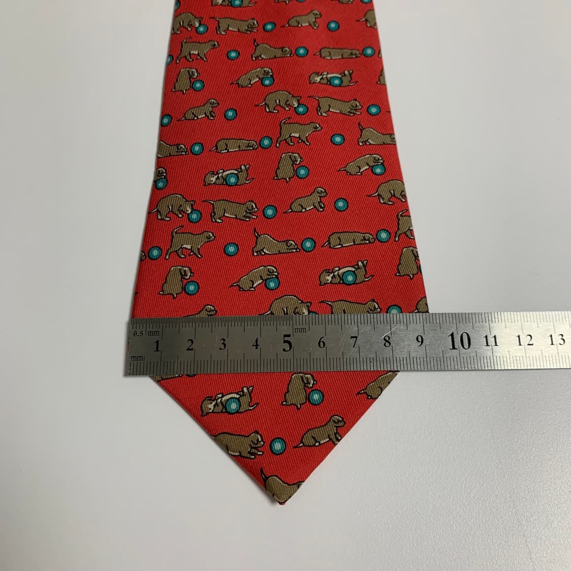 에르메스(HERMES) 프랑스 100실크 명품넥타이 최상급 A+9.2cm 상품이미지10