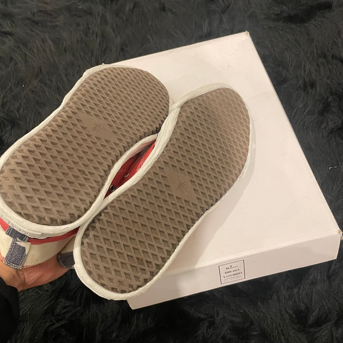 메종 미하라 야스히로 성조기 피터슨 하이탑 상품이미지4