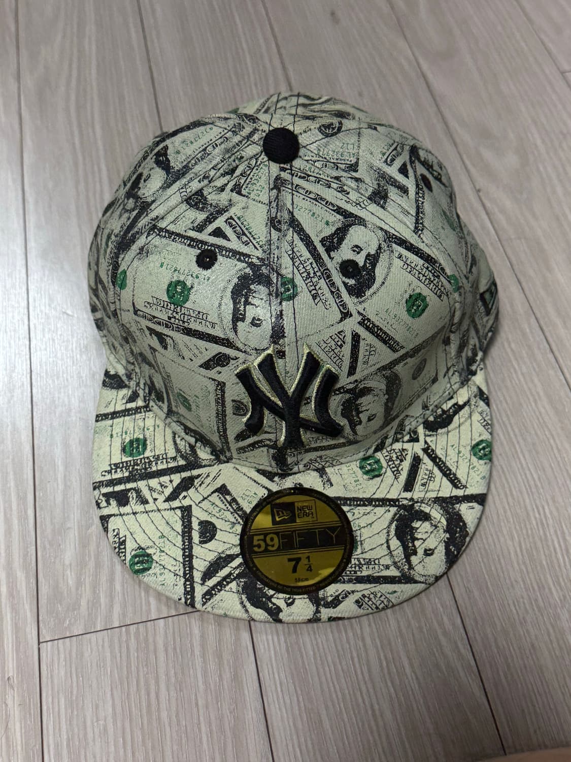 New Era 59FIFTY MLB 💲프린트 Yankees 스냅백 상품이미지3