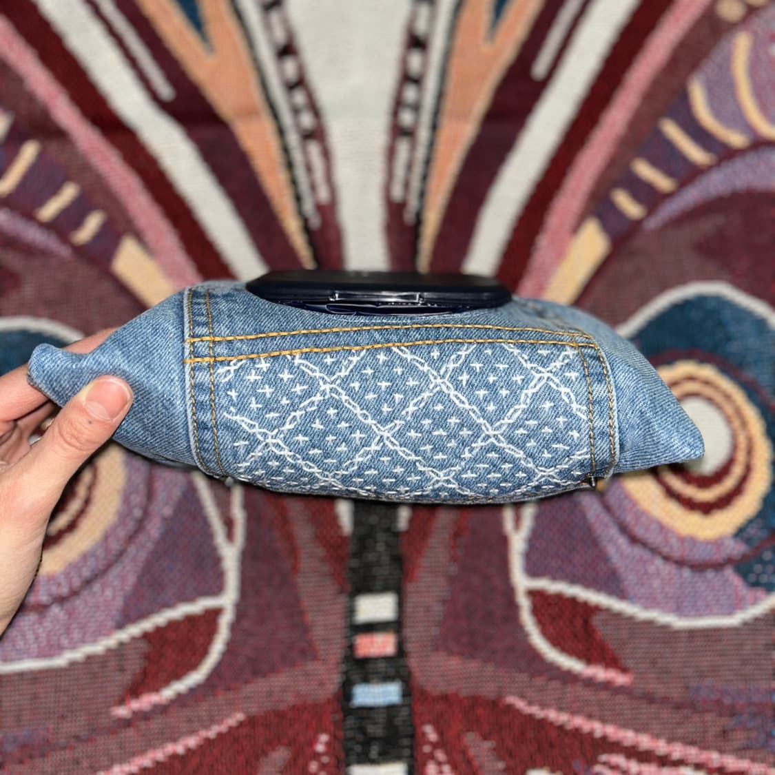 사시코 물티슈 케이스 sashiko Wet tissue case 008 상품이미지2