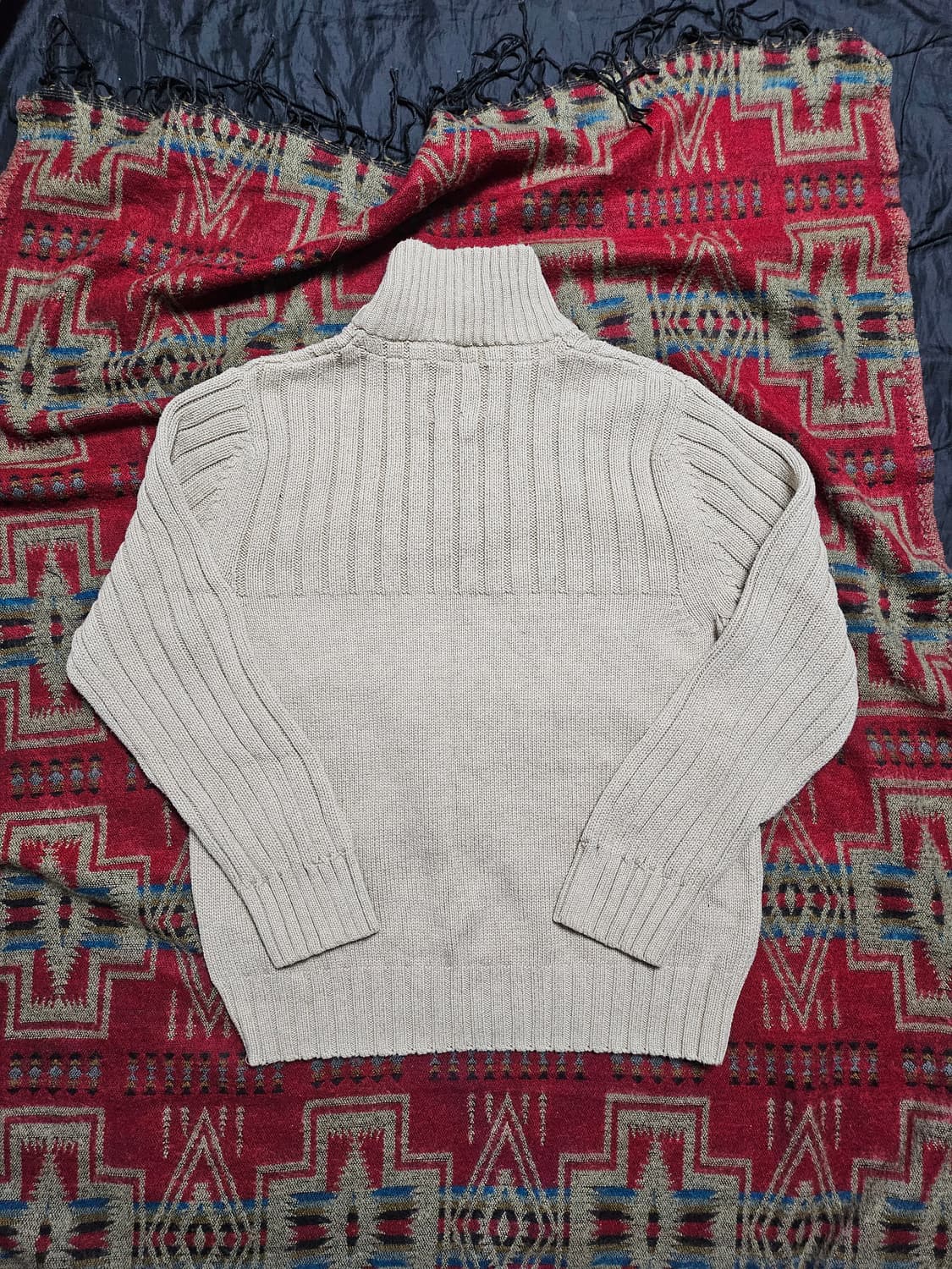 에디바우어 하프집업 니트 상품이미지2