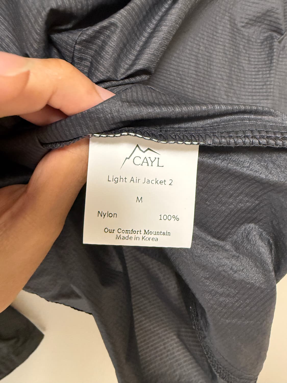 Cayl Light Air jacket2 M사이즈 상품이미지3