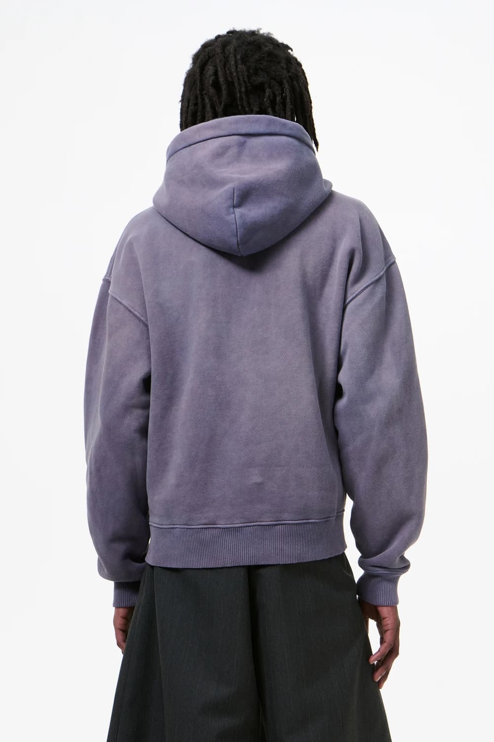 [48,50,52]아워레가시 26ss RASCAL 워싱 후드집업/퍼플 상품이미지5