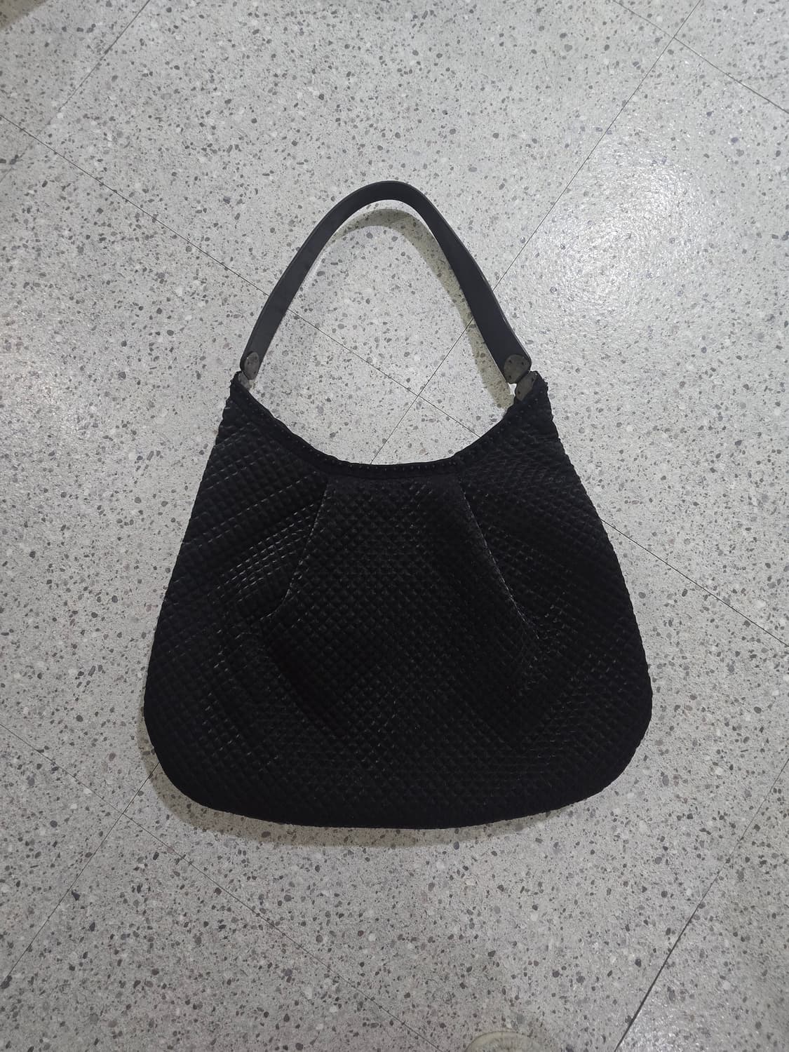 gothic Y2K 블랙 하트 장식 숄더백 상품이미지6