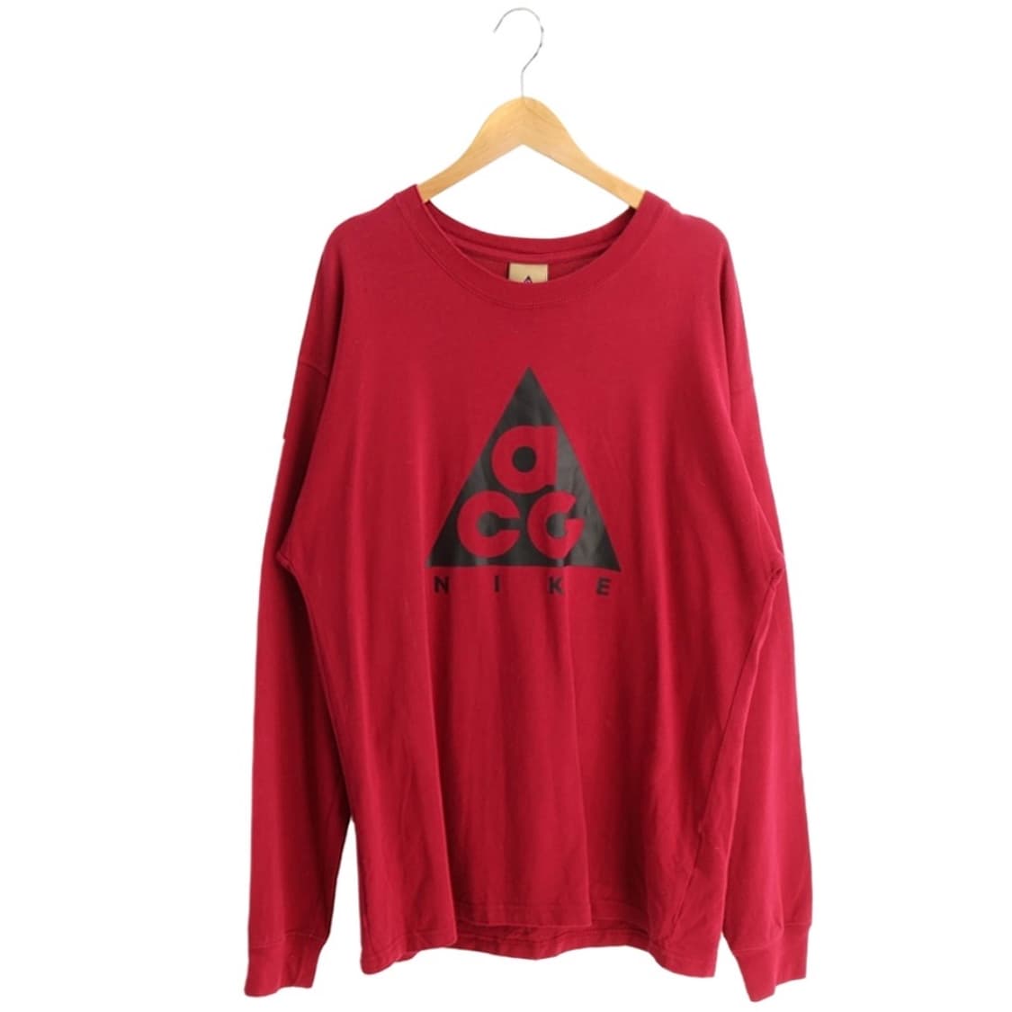 나이키 레드 롱슬리브 상품이미지1