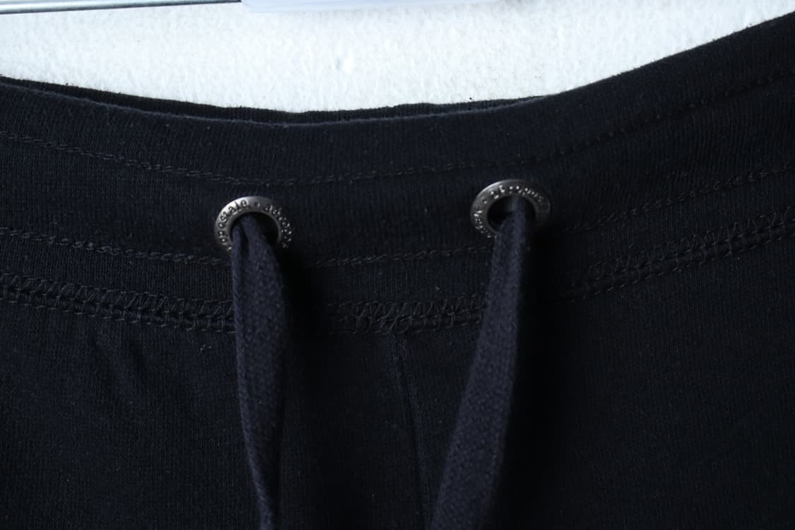 W(S-2XL) 브랜드빈티지 반바지 팬츠 Y2K 블랙 밴딩 숏-P9961 상품이미지4
