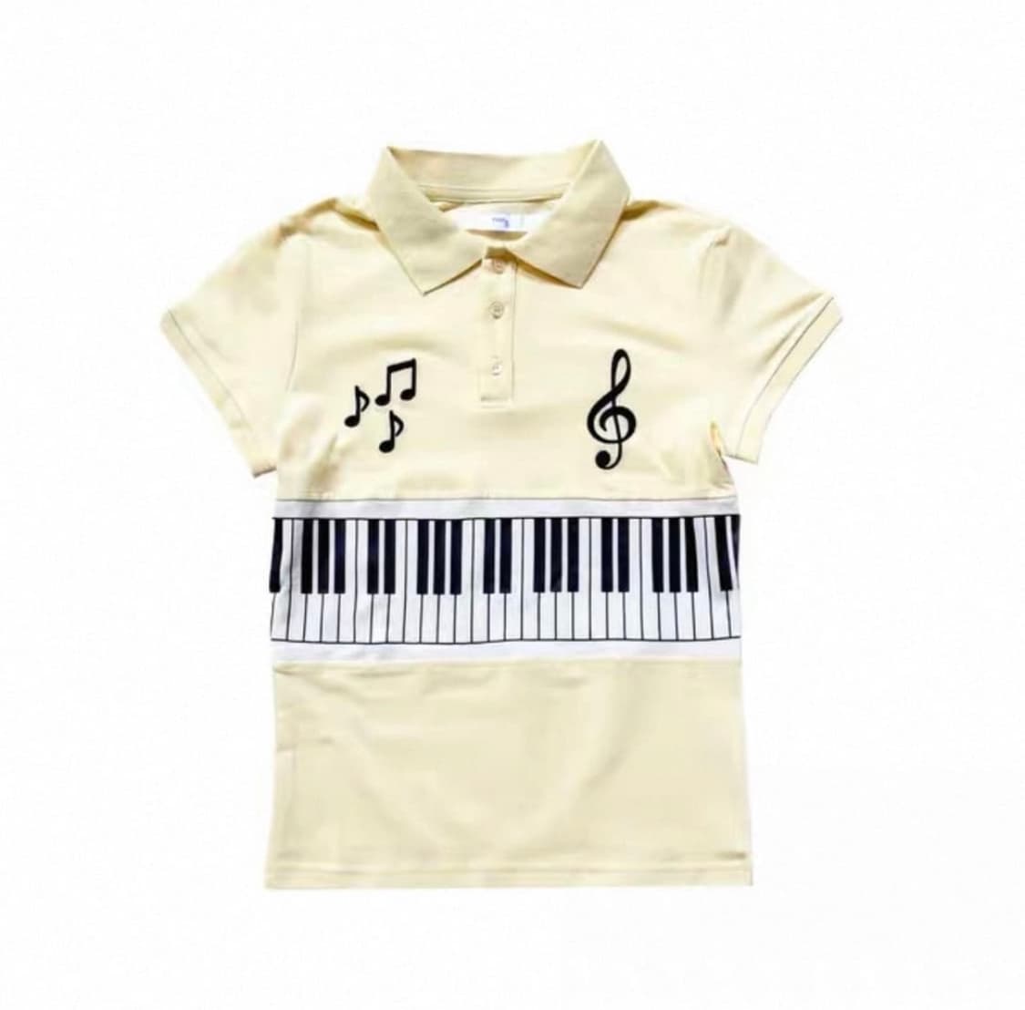 프레잉 피아노 티셔츠 상품이미지1