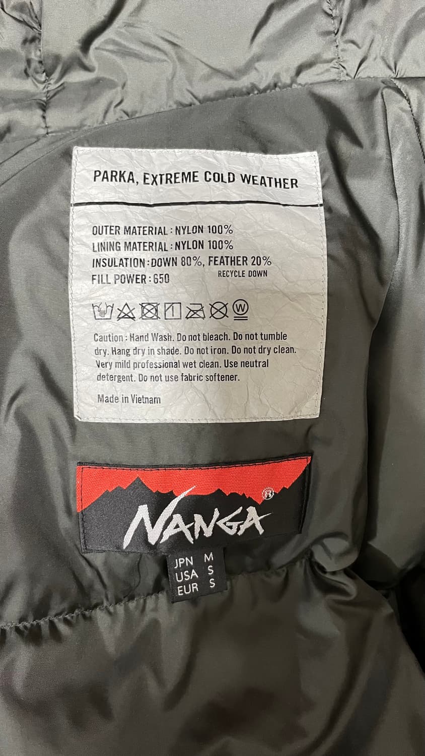 Nanga 패딩 파카 650 Fill Power 상품이미지8