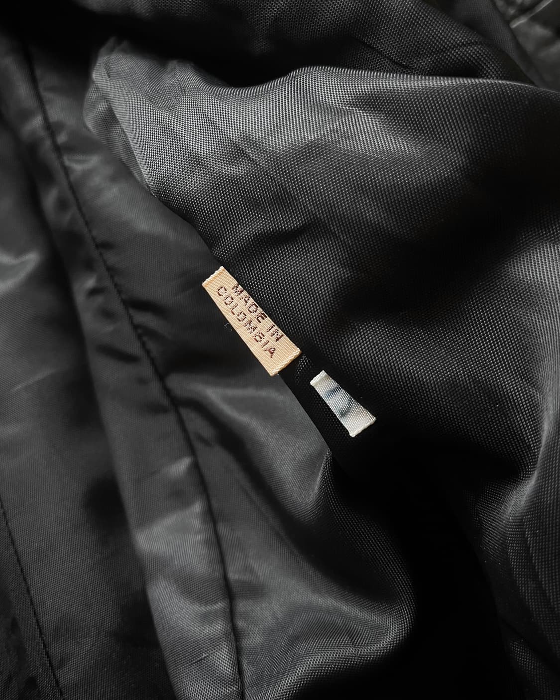 1980-90s Power Shoulder Leather Jacket 상품이미지8