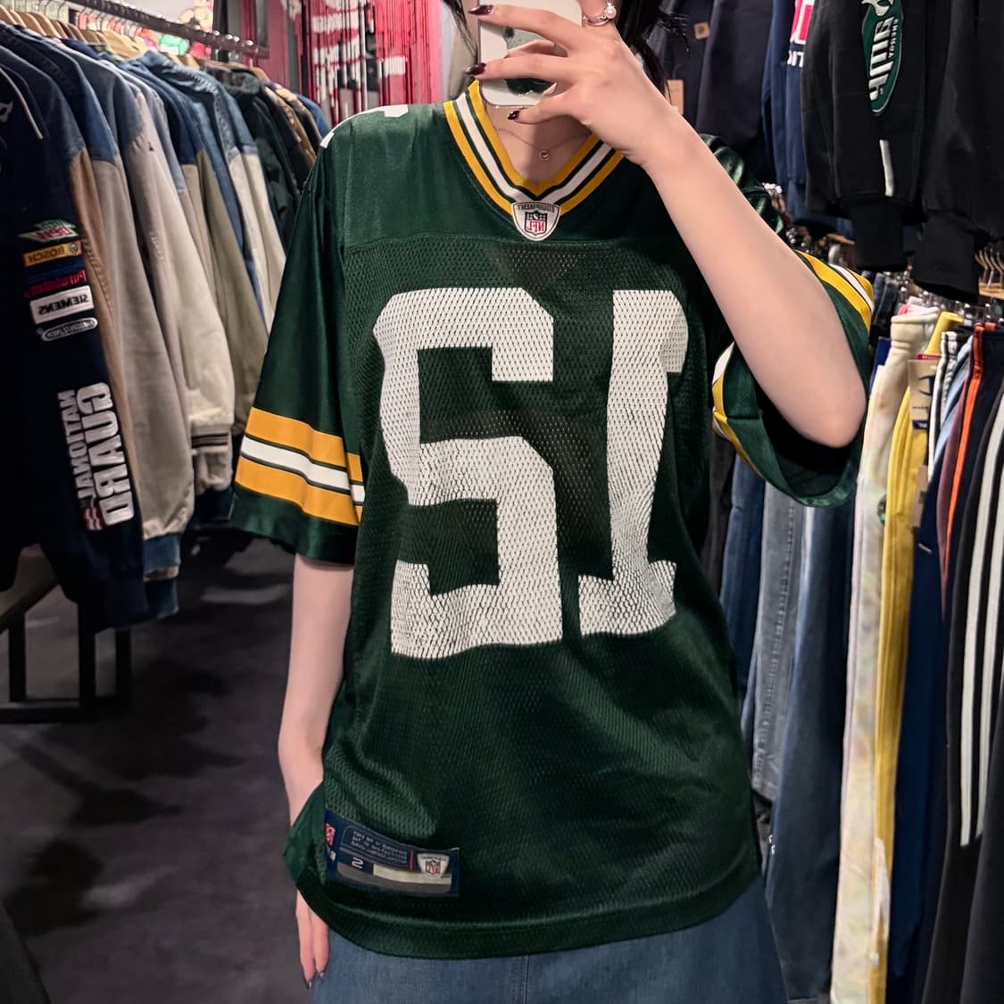 [IM]NFL X REEBOK그린베이패커스 No.12 RODGERS 그린 상품이미지2