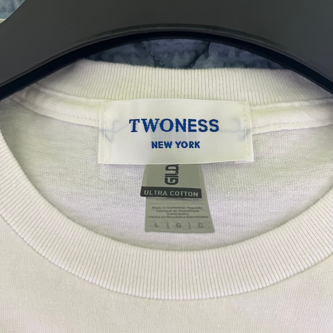Twoness 투니스 Siz2 로고 티셔츠 (L) 상품이미지3