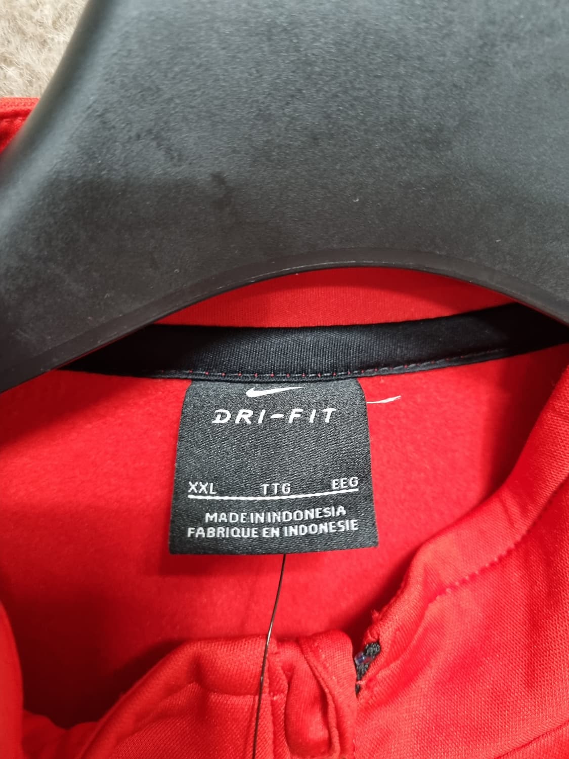 나이키 남성 드라이핏 약기모 반집업 티셔츠 새상품 상품이미지7