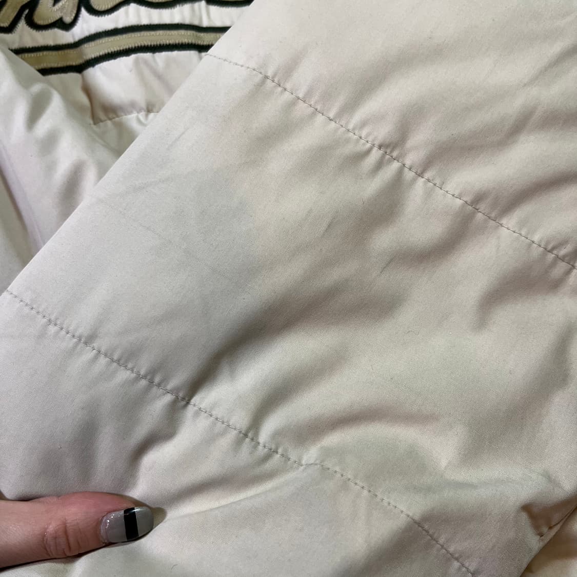 WWS 엠엘비 뉴욕양키스 빅로고 덕다운 패딩 상품이미지6