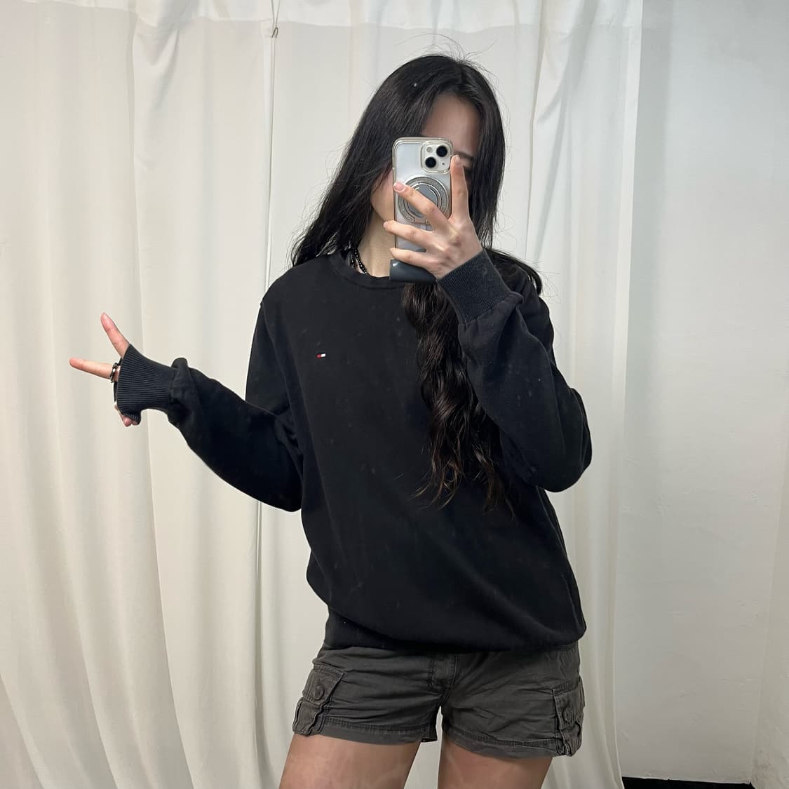 Tommy Hilfiger Black Knit 상품이미지2