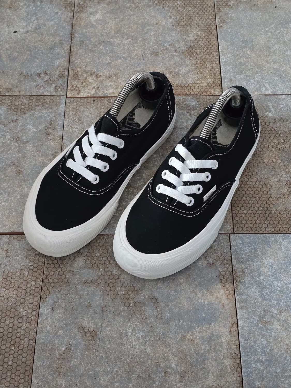 (230)반스 어센틱 vr3 블랙 마쉬멜로우  상품이미지1