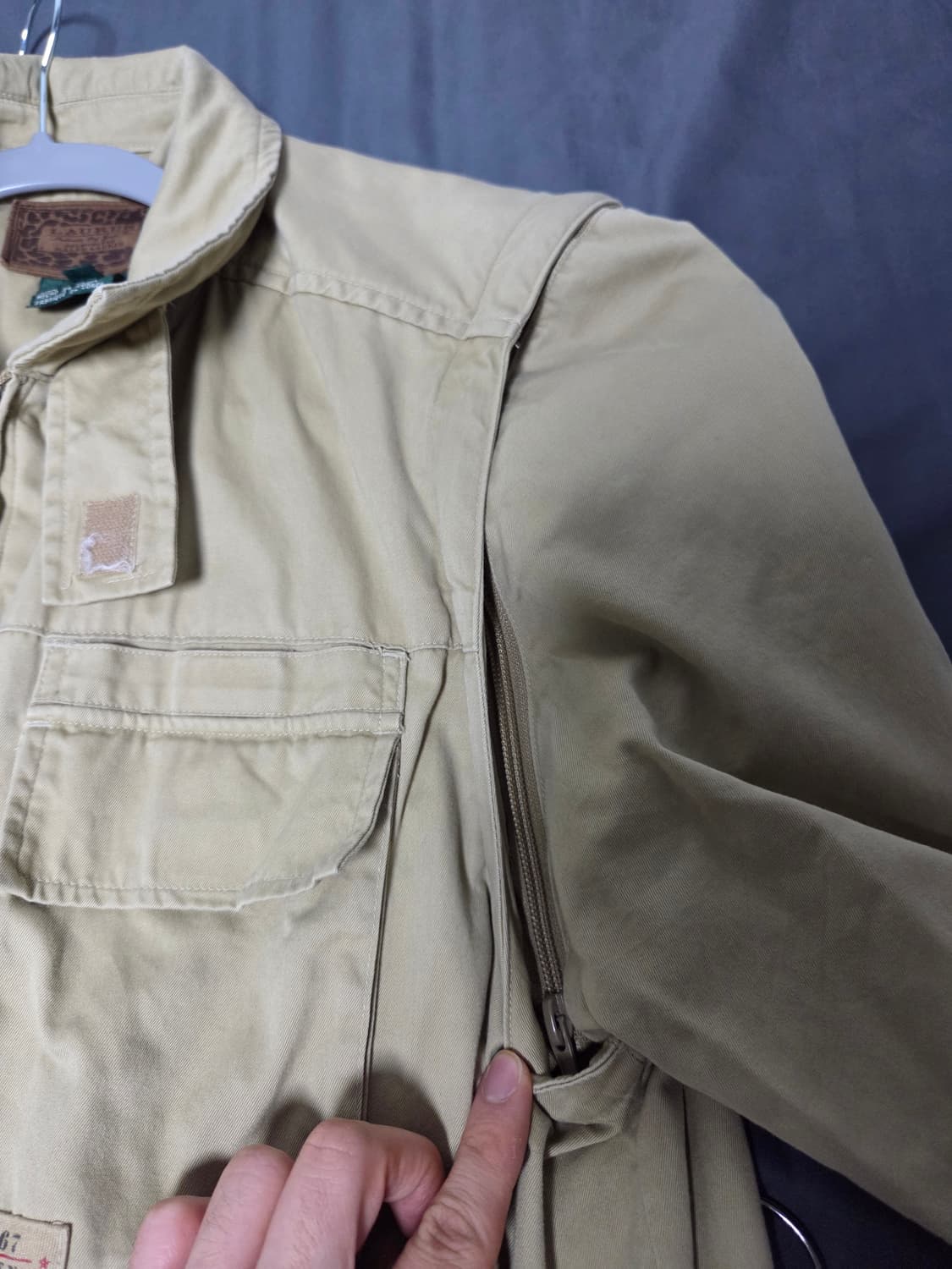 90~00s 로렌랄프로렌  사파리/피싱자켓 m 상품이미지4