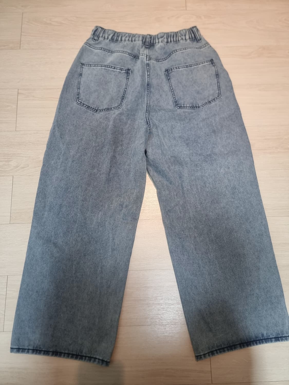 와이드핏 데님 팬츠/청바지 새것 상품이미지4