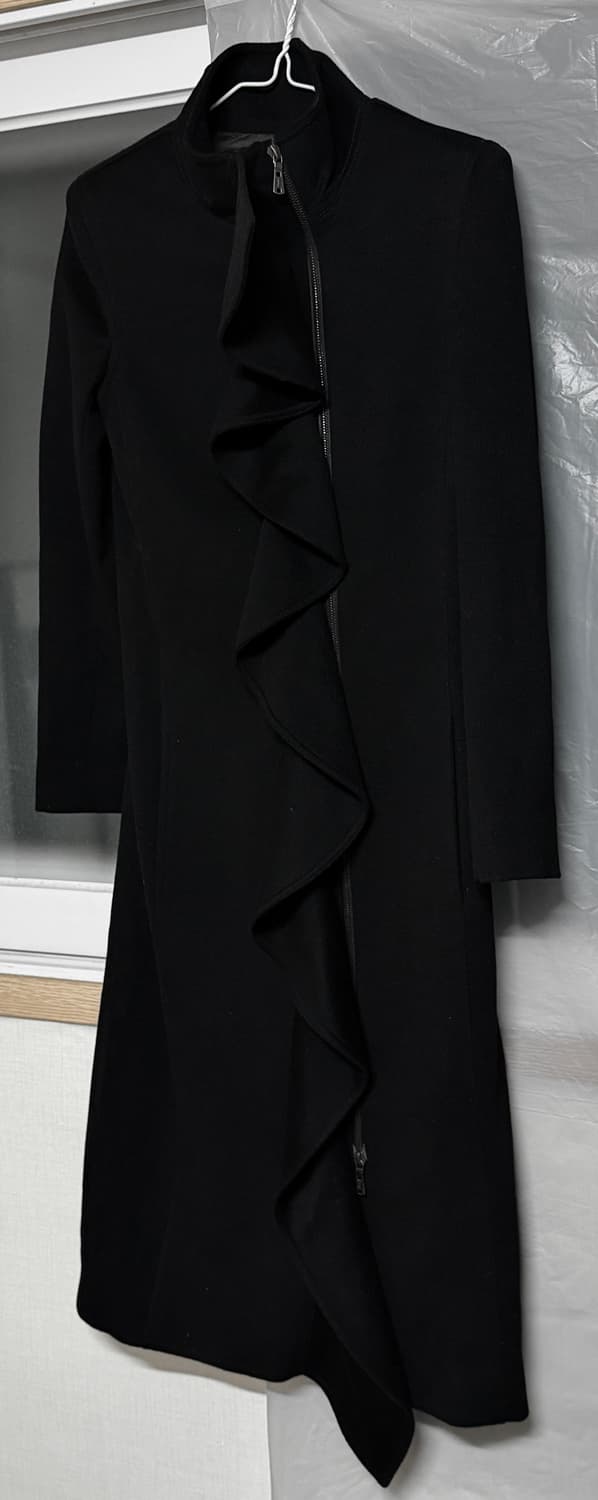 03AW YSL by Tom Ford 런웨이 울 러플 코트 상품이미지2