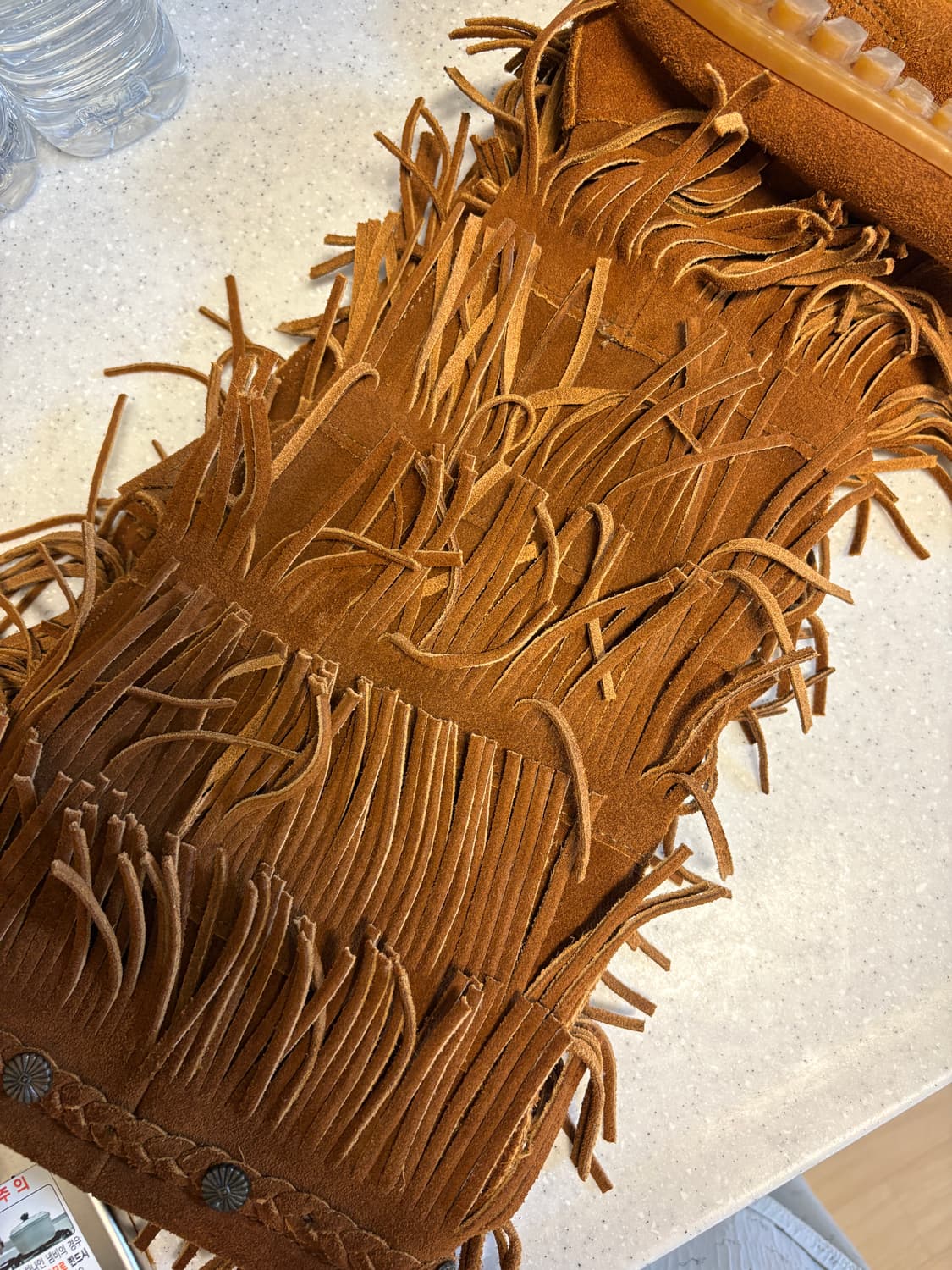 미네통카 5레이어 프린지 태슬 에스닉 부츠 상품이미지2