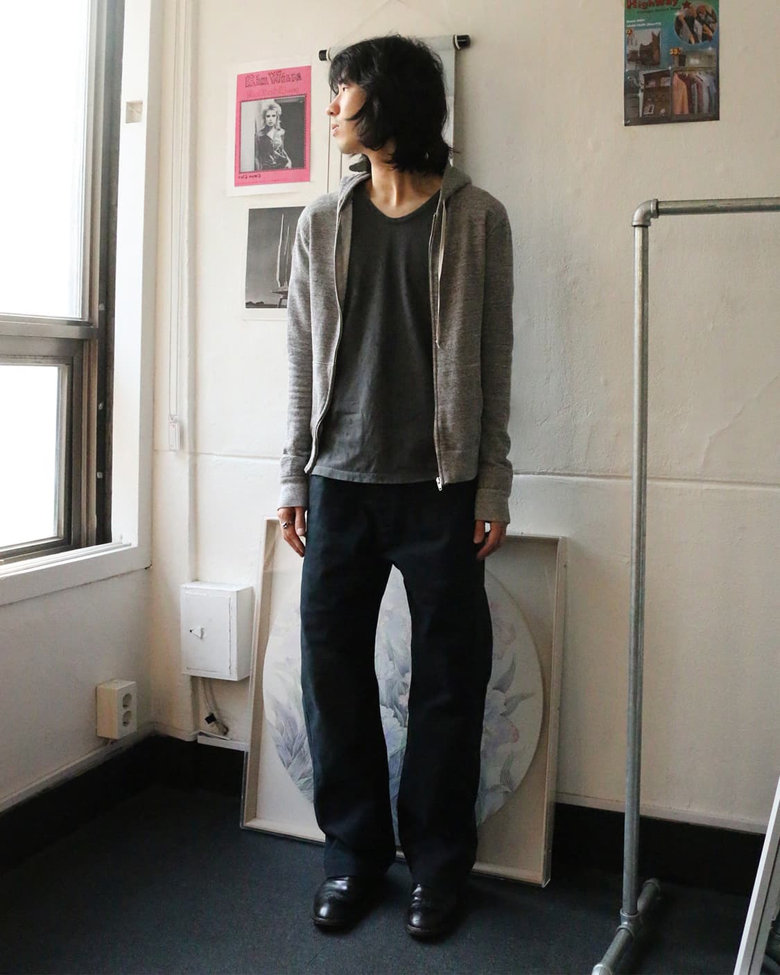 캐피탈 네이비 워크팬츠 상품이미지2