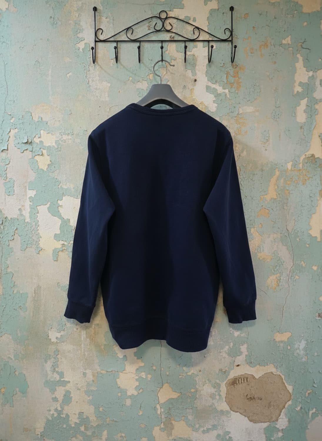 컬럼비아 네이비 맨투맨 L 상품이미지2