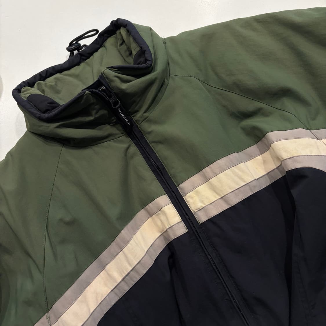 [52] 오닐 O'Neill 올리브/블랙 빅로고 바람막이 점퍼 D111 상품이미지3