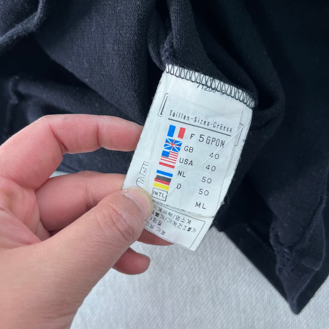 W 100 세인트제임스 엘보우 패치 롱슬리브 티셔츠 상품이미지4