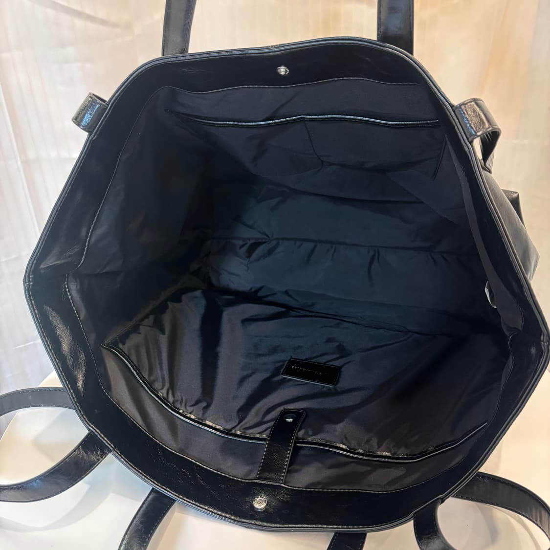 정품 밈더워드로드 크랙 레더 빅 토트백     상품이미지7