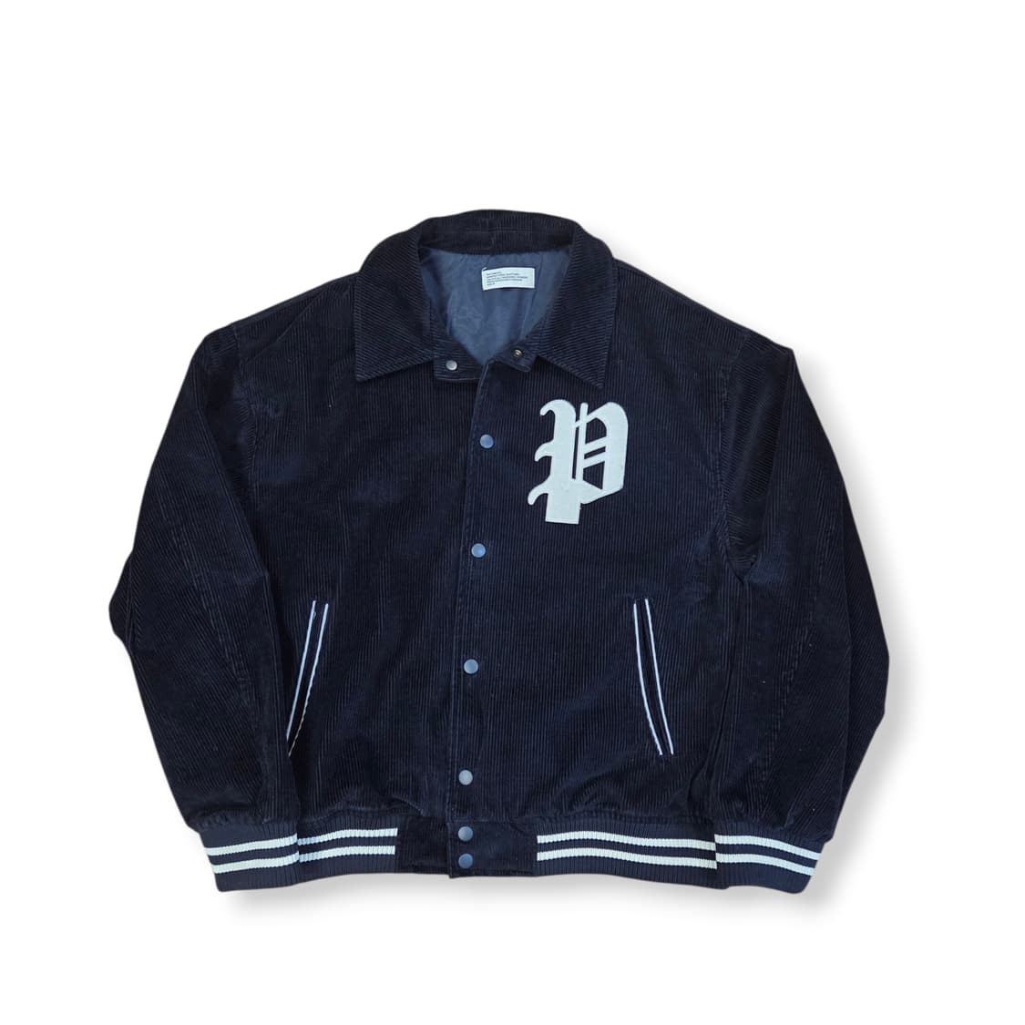 파르티멘토 코듀로이 바시티 자켓 상품이미지1