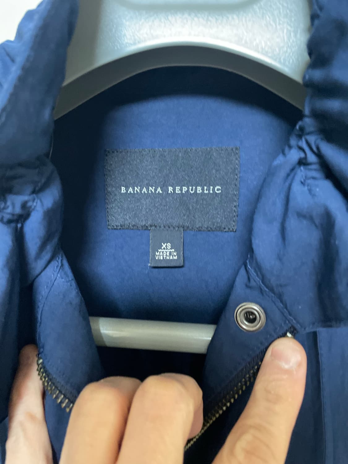 바나나 리퍼블릭 네이비 여성 야상 코트 XS 상품이미지2