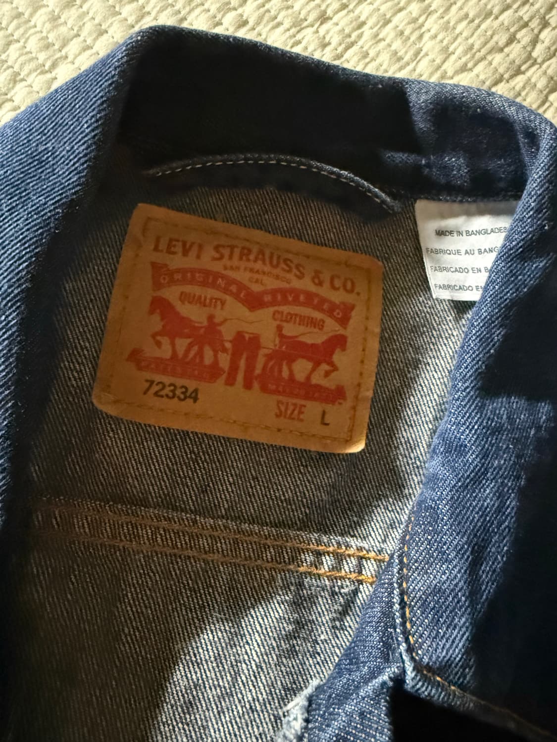 리바이스 72334 자켓 상품이미지2