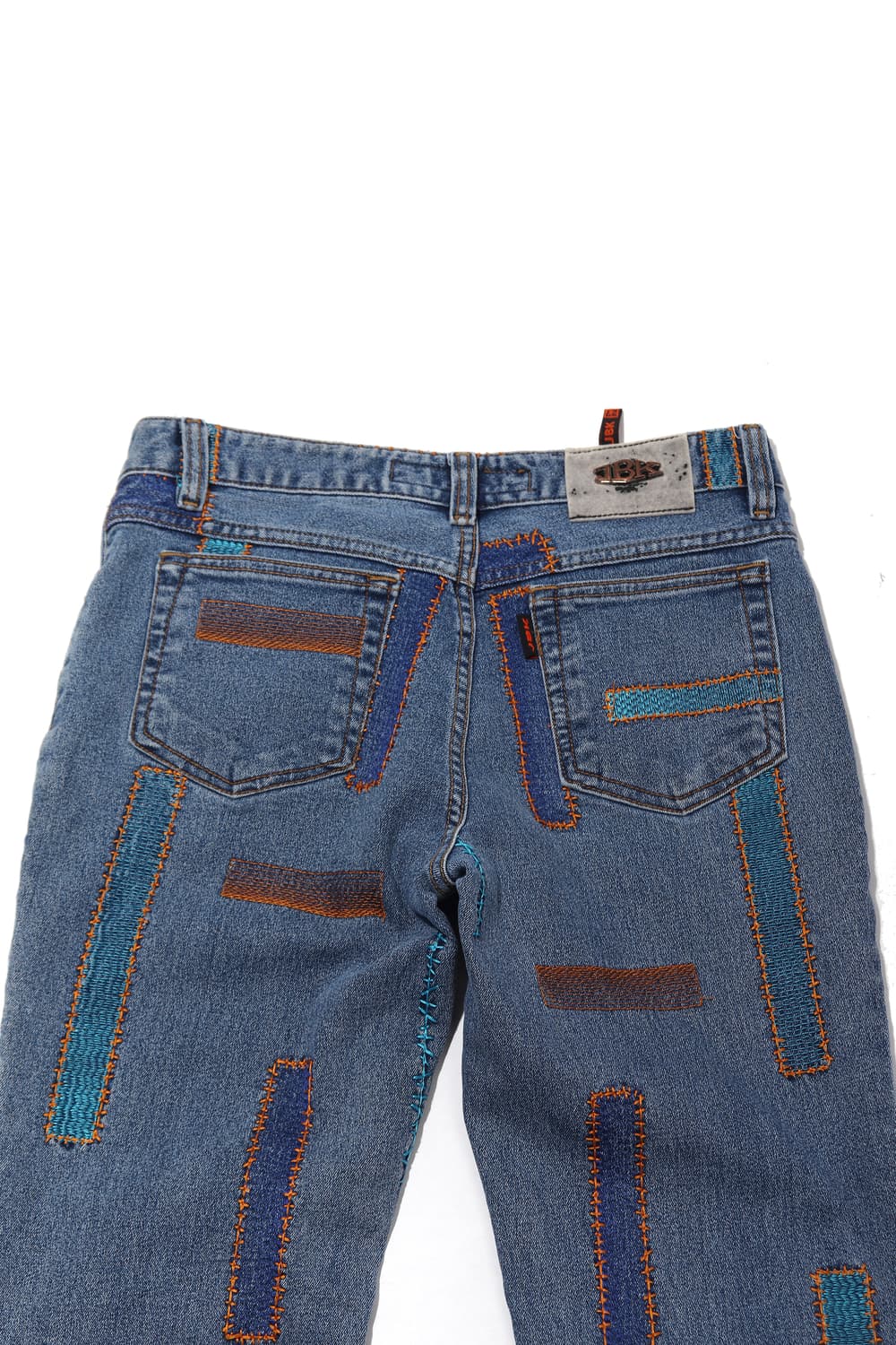 JBK 패치워크 데님 플레이어 부츠컷 women 27 상품이미지7