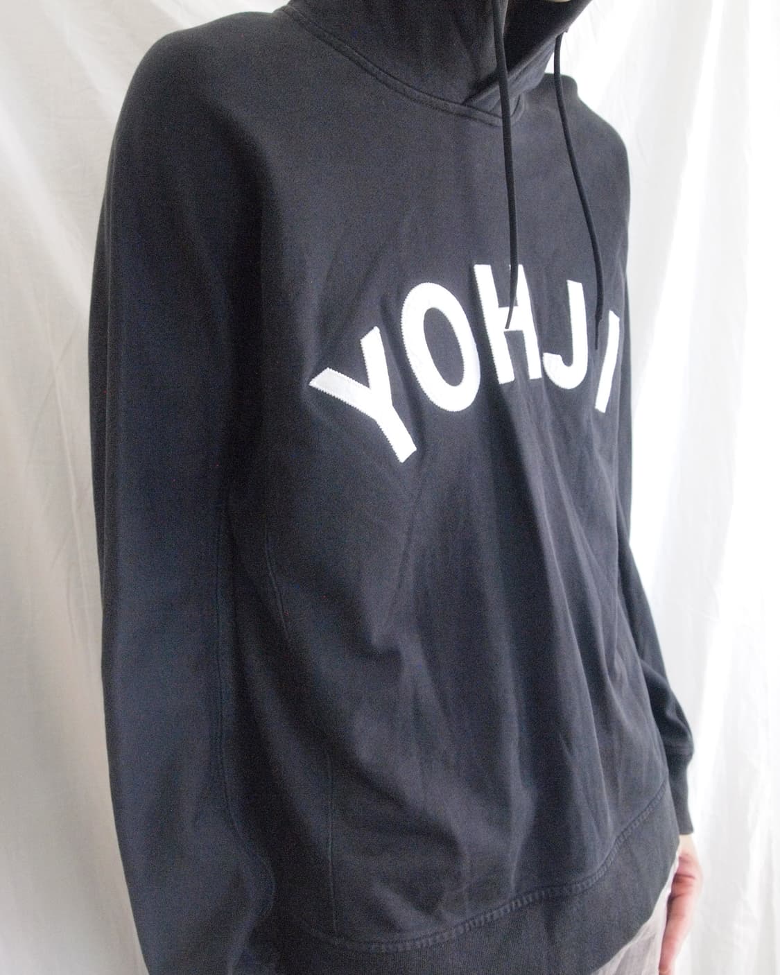 [XL] 19AW Y-3 요지 레터링 후드티 상품이미지3