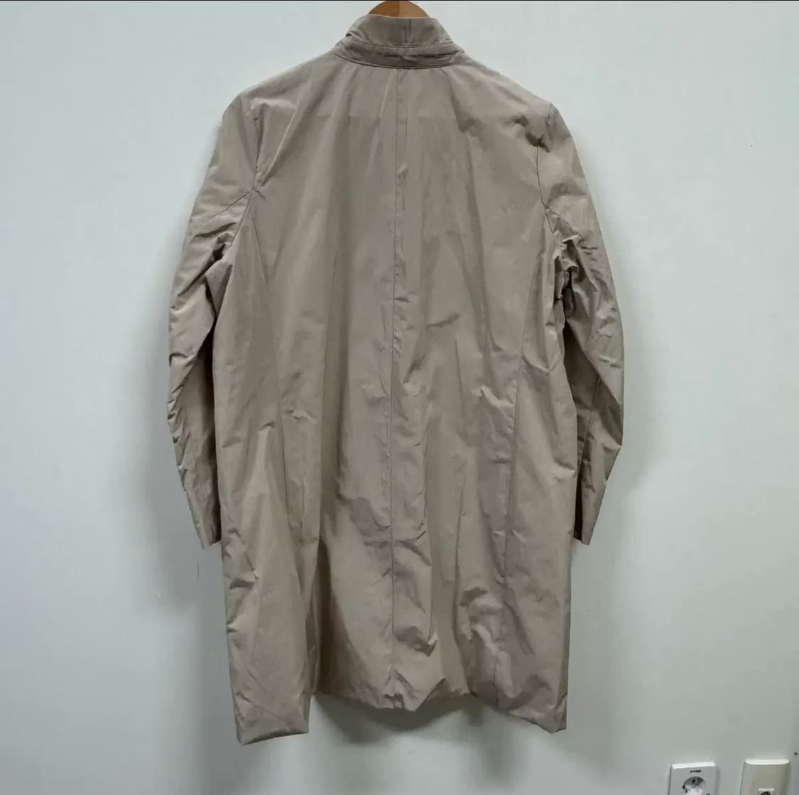 Theyskens' Theory 베이지 롱 코트 XL 상품이미지2