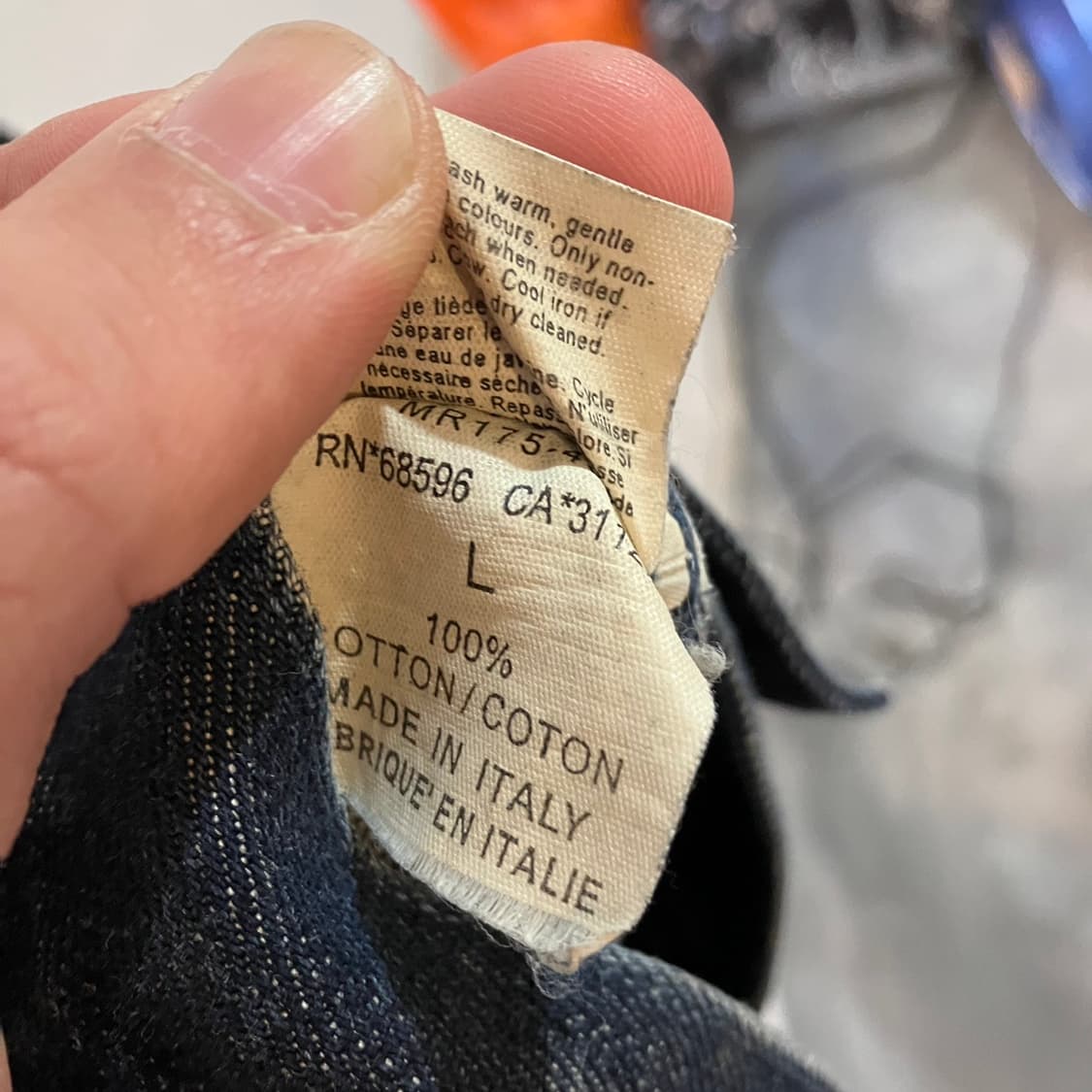 dkny 워크 데님 자켓 상품이미지7