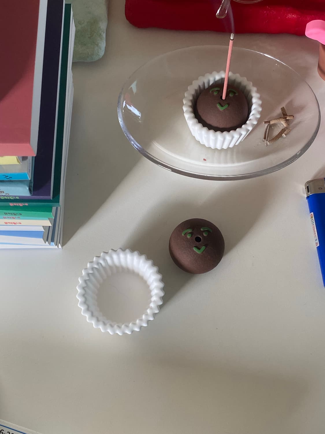 두쫀쿠 인센스홀더 + 트레이 세트 상품 상품이미지6