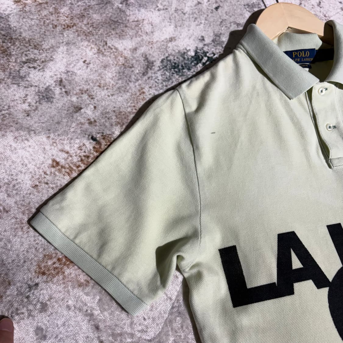 폴로 빅포니 빈티지 커스텀 카라 반팔티 상품이미지4