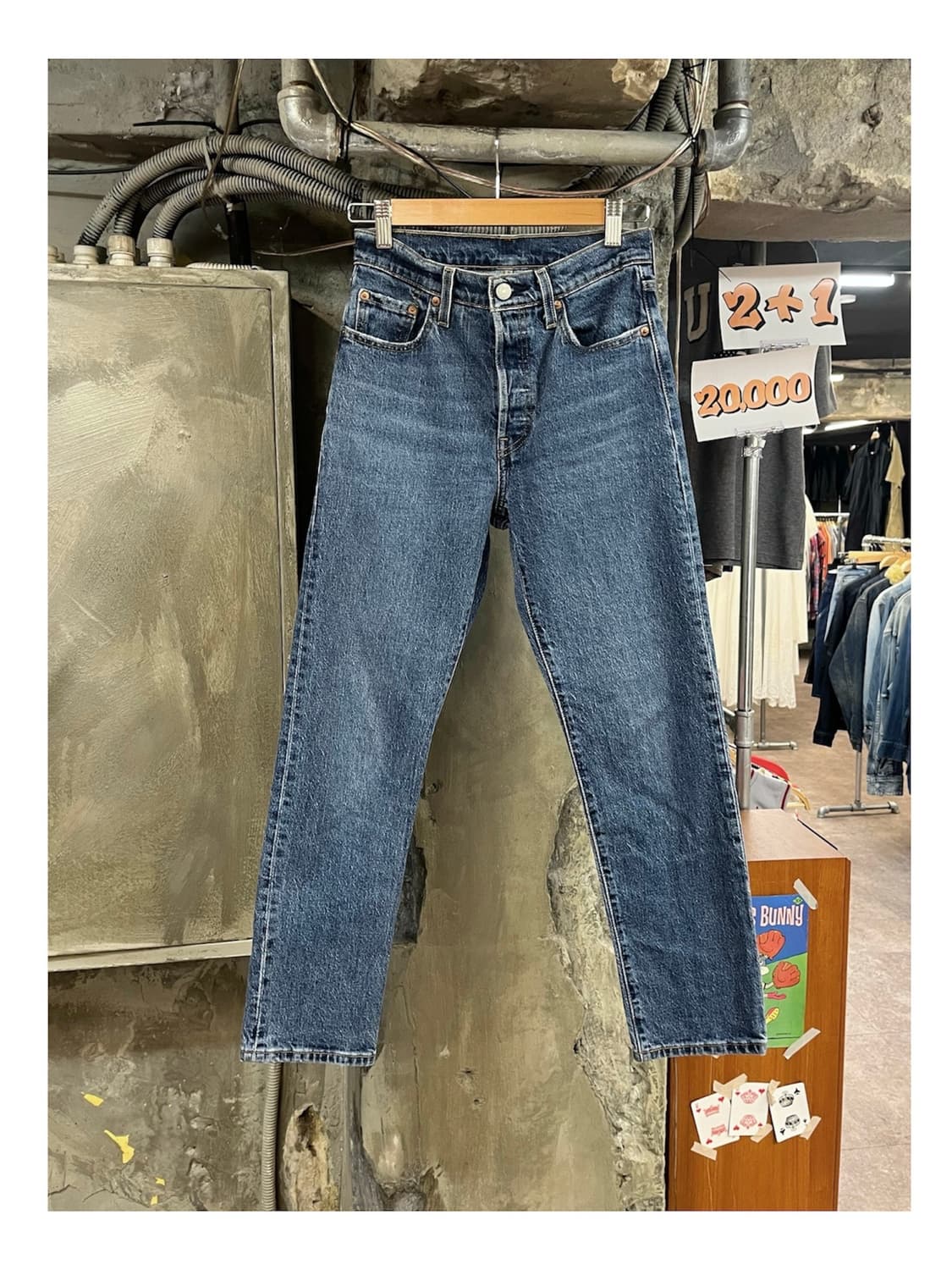 리바이스 501 데님 팬츠 W25 L28 #csz4090 상품이미지1