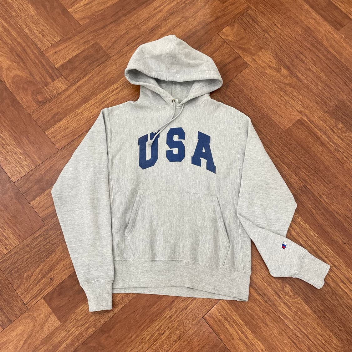 챔피온 리버스위브 USA 후드티 상품이미지1