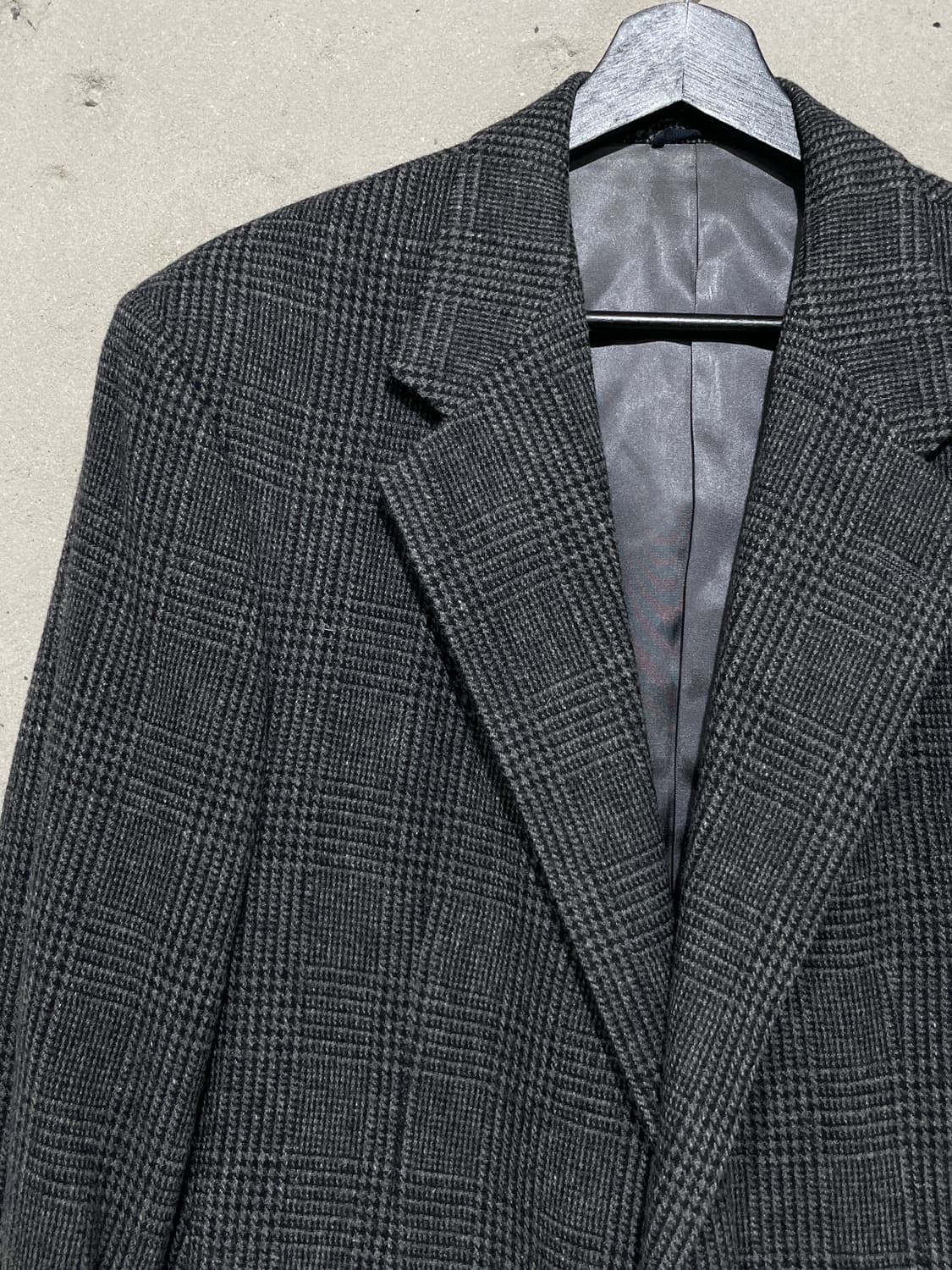 폴로 랄프로렌 차콜 하운드 투스 체크 2B 울 블레이저 상품이미지2