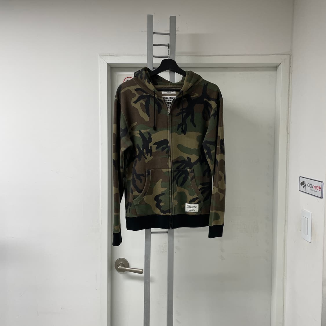 와코마리아 밀리터리 후드 집업 S 상품이미지5