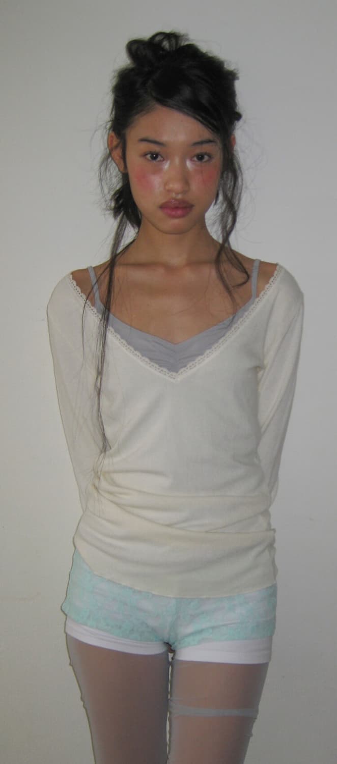 샵페어리 iris long top (cream) 상품이미지1