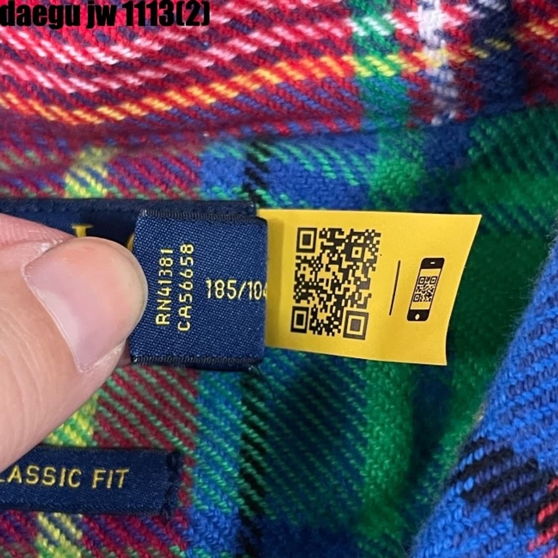 폴로 신형 체크셔츠 상품이미지4