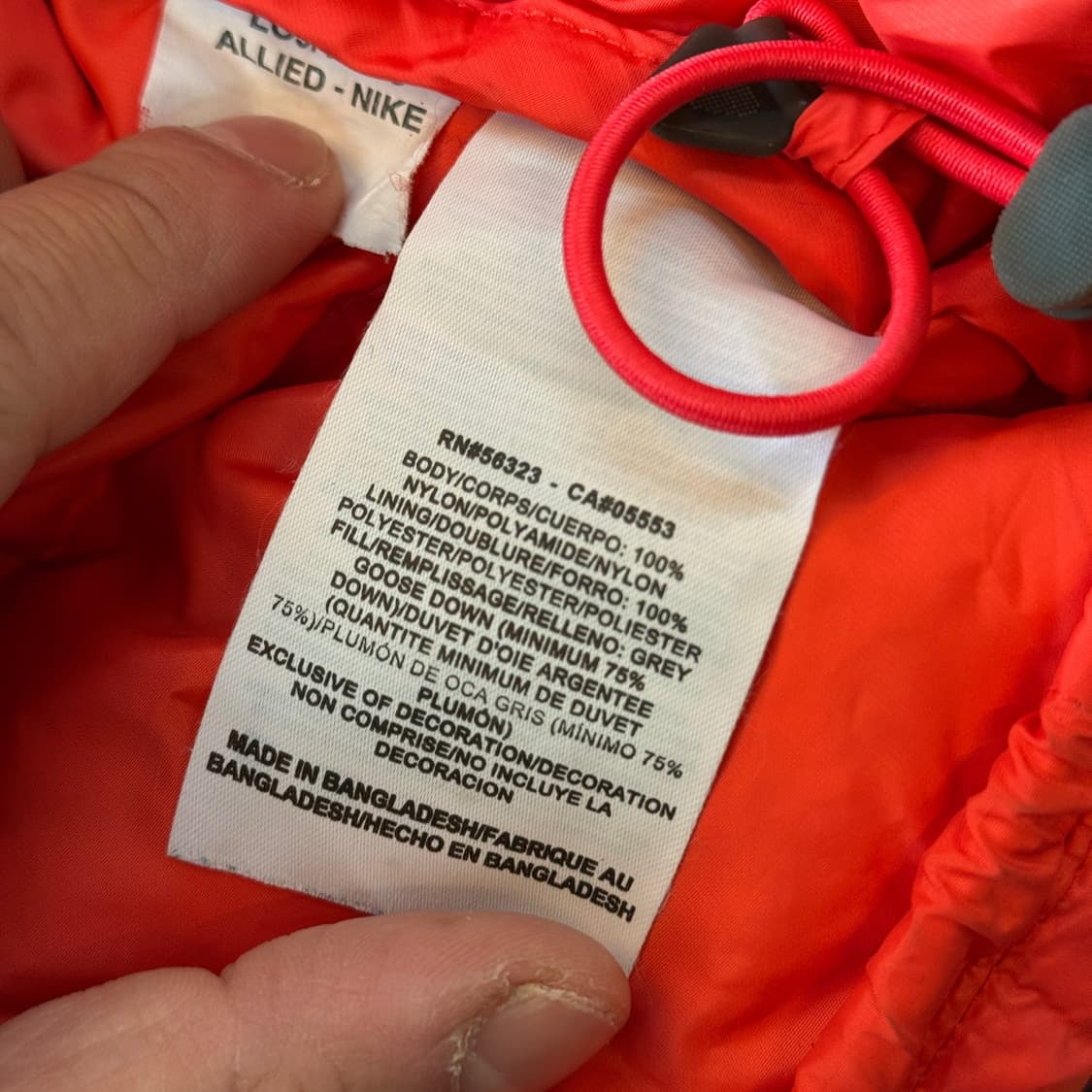 나이키 ACG 구스다운 550 푸퍼 베스트  상품이미지7