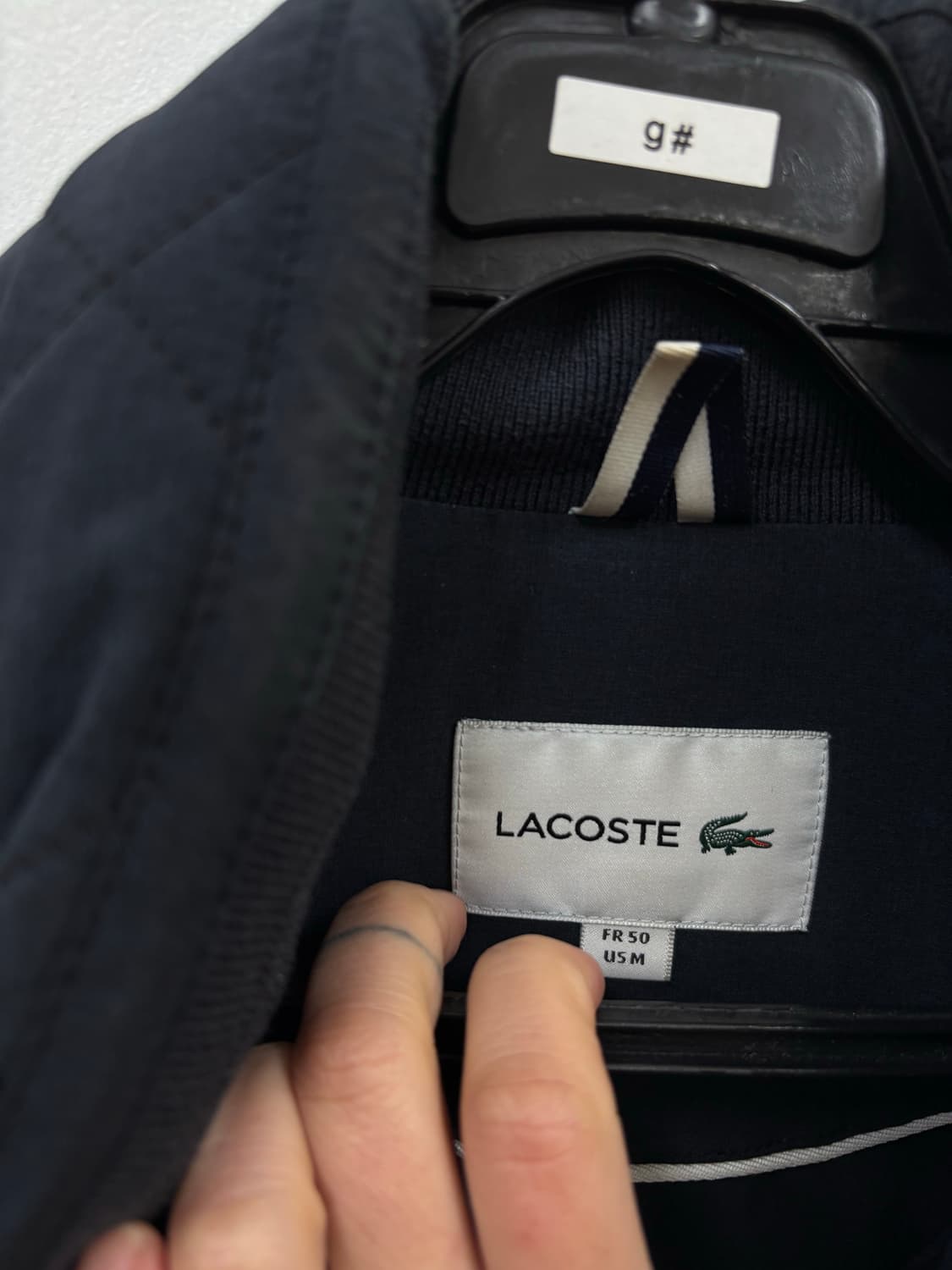 라코스테 누빔 퀄팅자켓 상품이미지5