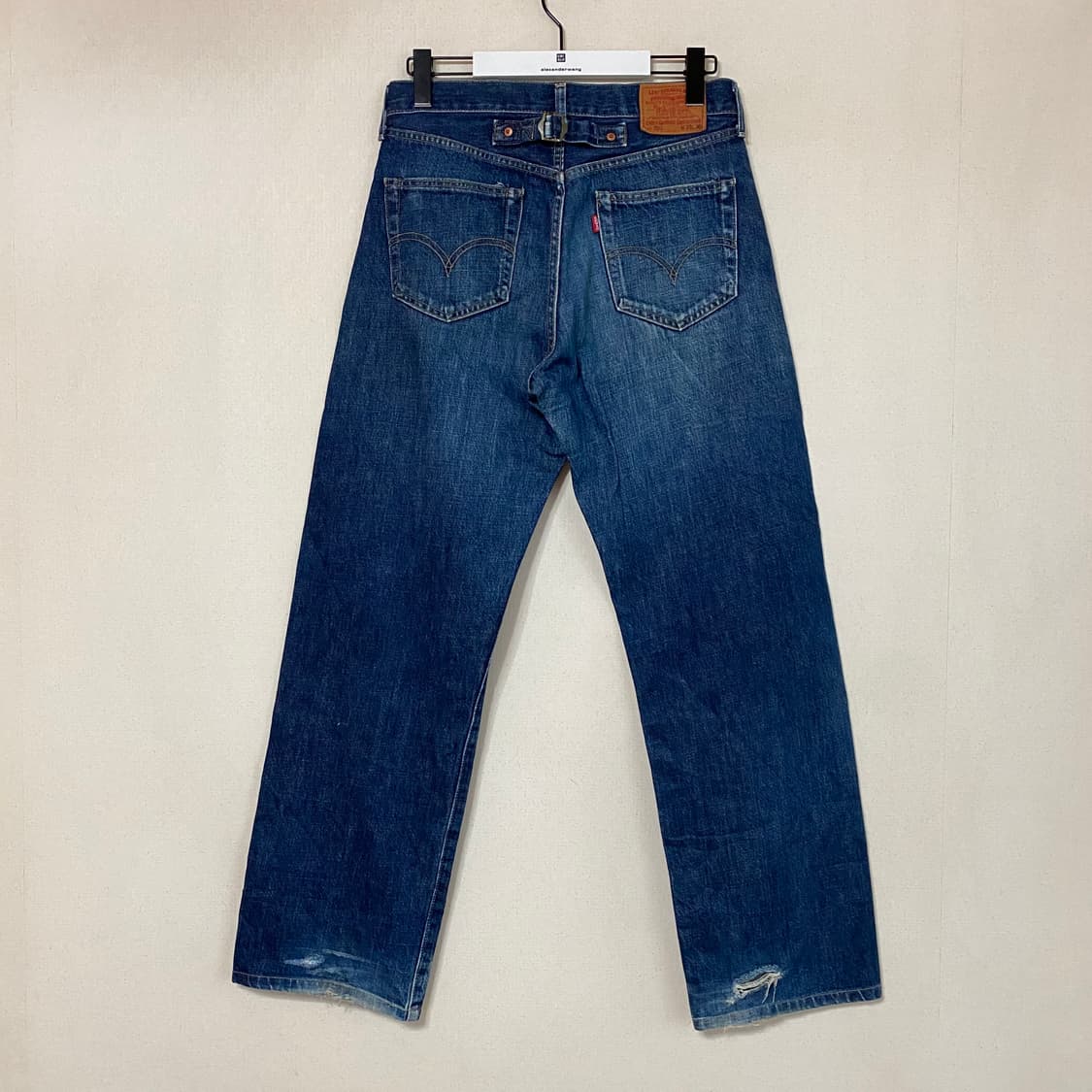 (33)Levis 리바이스702xx 빅e 신치백청바지 상품이미지5